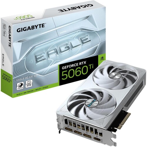 Tarjeta de video GIGABYTE EAGLE ICE GeForce RTX 5060 Ti 16GB OC