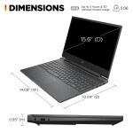 HP Victus 15.6″ FHD 144 Hz – AMD Ryzen 7 7445HS – 16GB DDR4 – NVIDIA GeForce RTX 4050 6GB – 512GB SSD - Mica Silver - Imagen 2