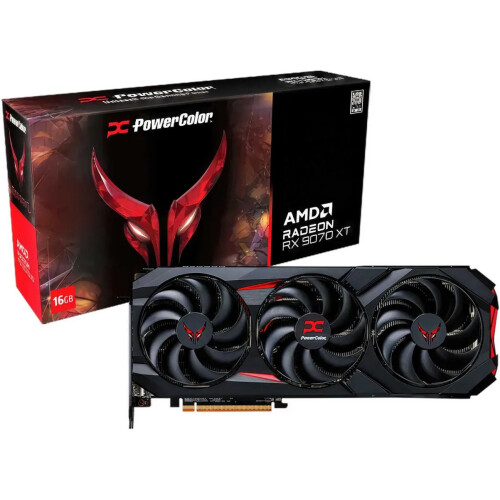Tarjeta de video PowerColor Red Devil Radeon RX 9070 XT 16GB