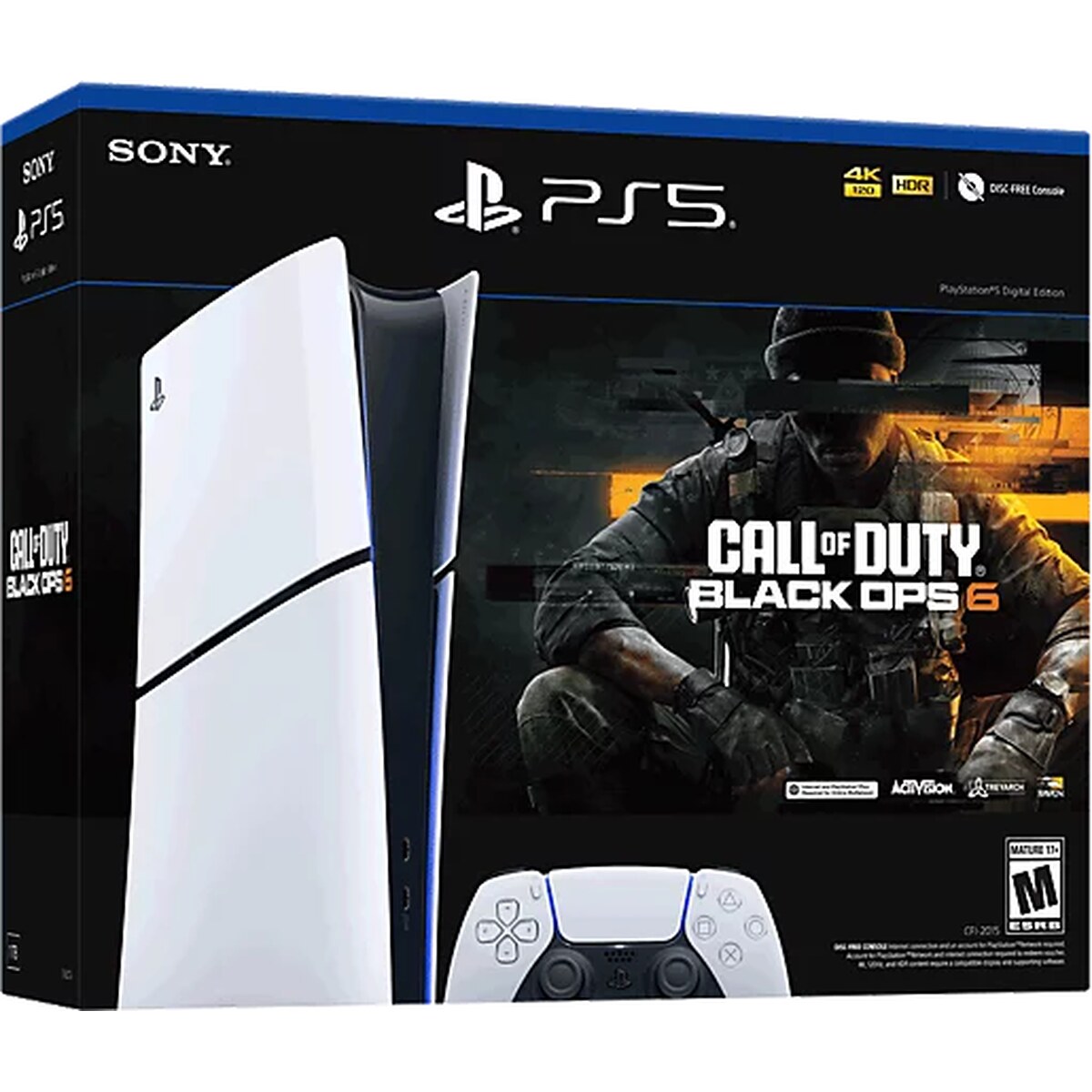 Sony PlayStation 5 Slim Digital Edition 1TB Call Of Duty®:Black Ops 6 Bundle