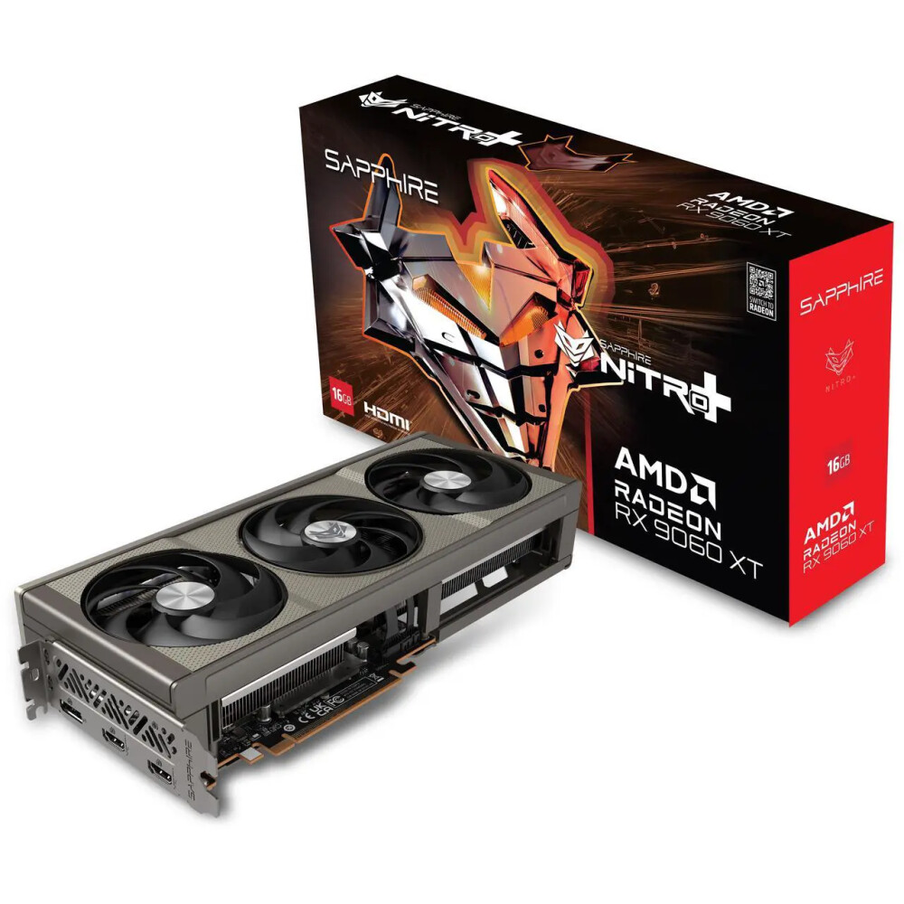 Tarjeta de video SAPPHIRE NITRO+ Radeon RX 9060 XT 16GB - Imagen 1