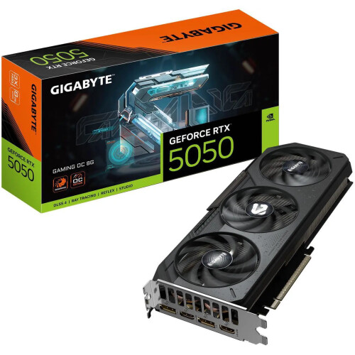 Tarjeta de video GIGABYTE Gaming GeForce RTX 5050 8GB OC