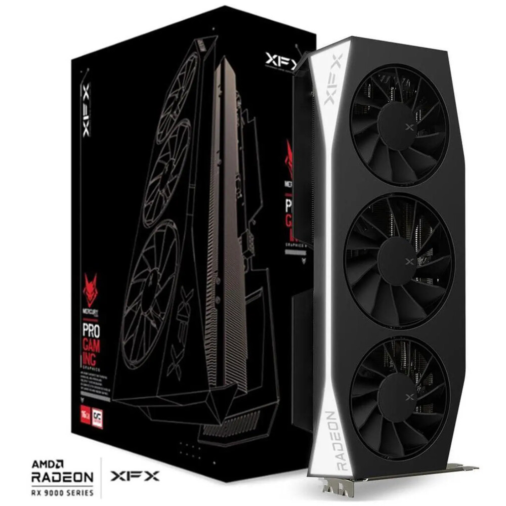 Tarjeta de video XFX Mercury Radeon RX 9060 XT 16GB - Imagen 1