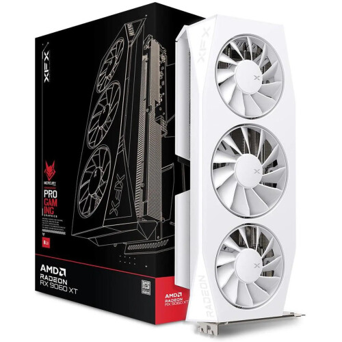 Tarjeta de video XFX Mercury Radeon RX 9060 XT 16GB WHITE