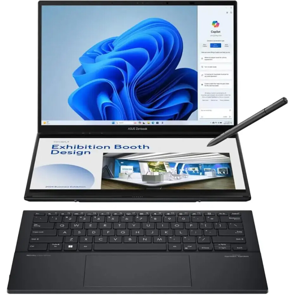 ASUS Zenbook Duo Dual 14" OLED 3K 120 Hz Touch Laptop – Evo Intel Core Ultra 9 285H – 32GB LPDDR5X – Intel Arc Graphics – 1TB SSD - Imagen 4