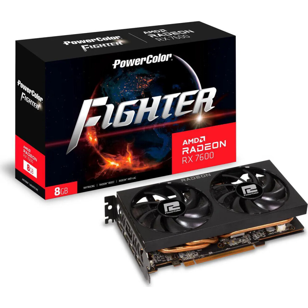 Tarjeta de video PowerColor Fighter Radeon RX 7600 8GB - Imagen 1