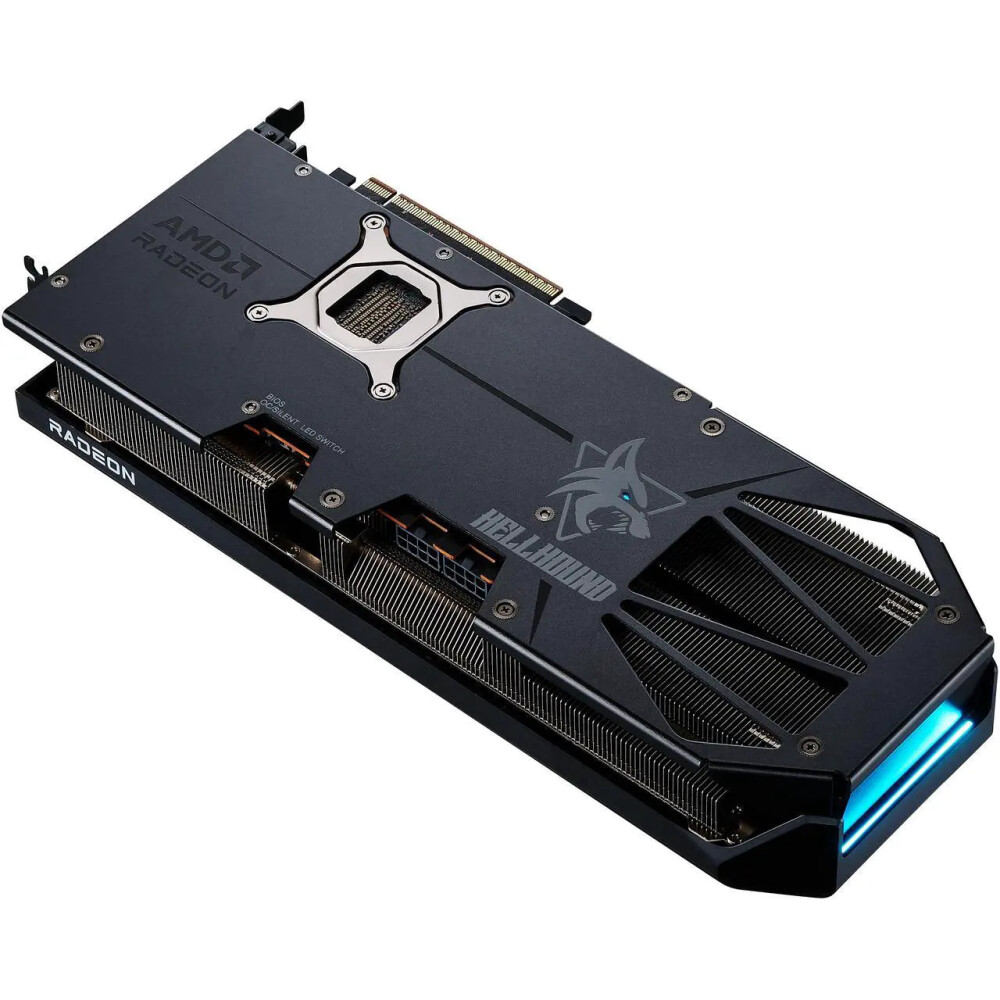 Tarjeta de video PowerColor Hellhound Radeon RX 9070 XT 16GB OC - Imagen 6