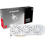 Tarjeta de video PowerColor Hellhound Spectral White Radeon RX 9060 XT 16GB