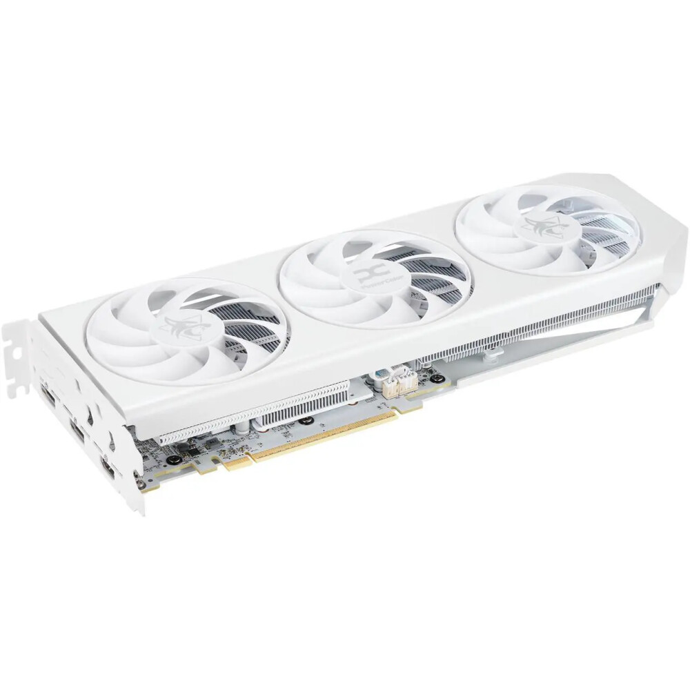 Tarjeta de video PowerColor Hellhound Gaming Radeon RX 9060 XT 16GB WHITE - Imagen 6