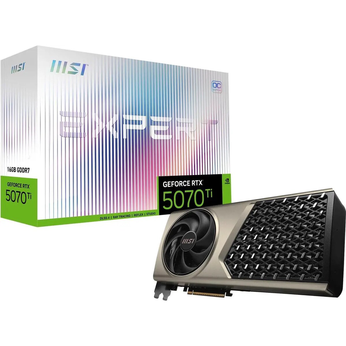 Tarjeta de video MSI EXPERT GeForce RTX 5070 Ti 16GB OC