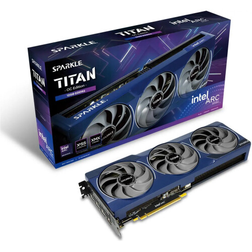 Tarjeta de video SPARKLE TITAN Intel Arc B580 12GB OC
