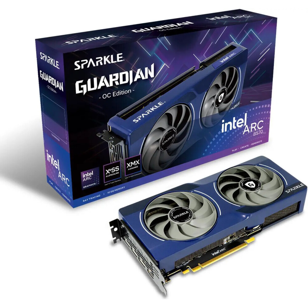 Tarjeta de video SPARKLE Guardian Intel Arc B570 10GB OC - Imagen 1