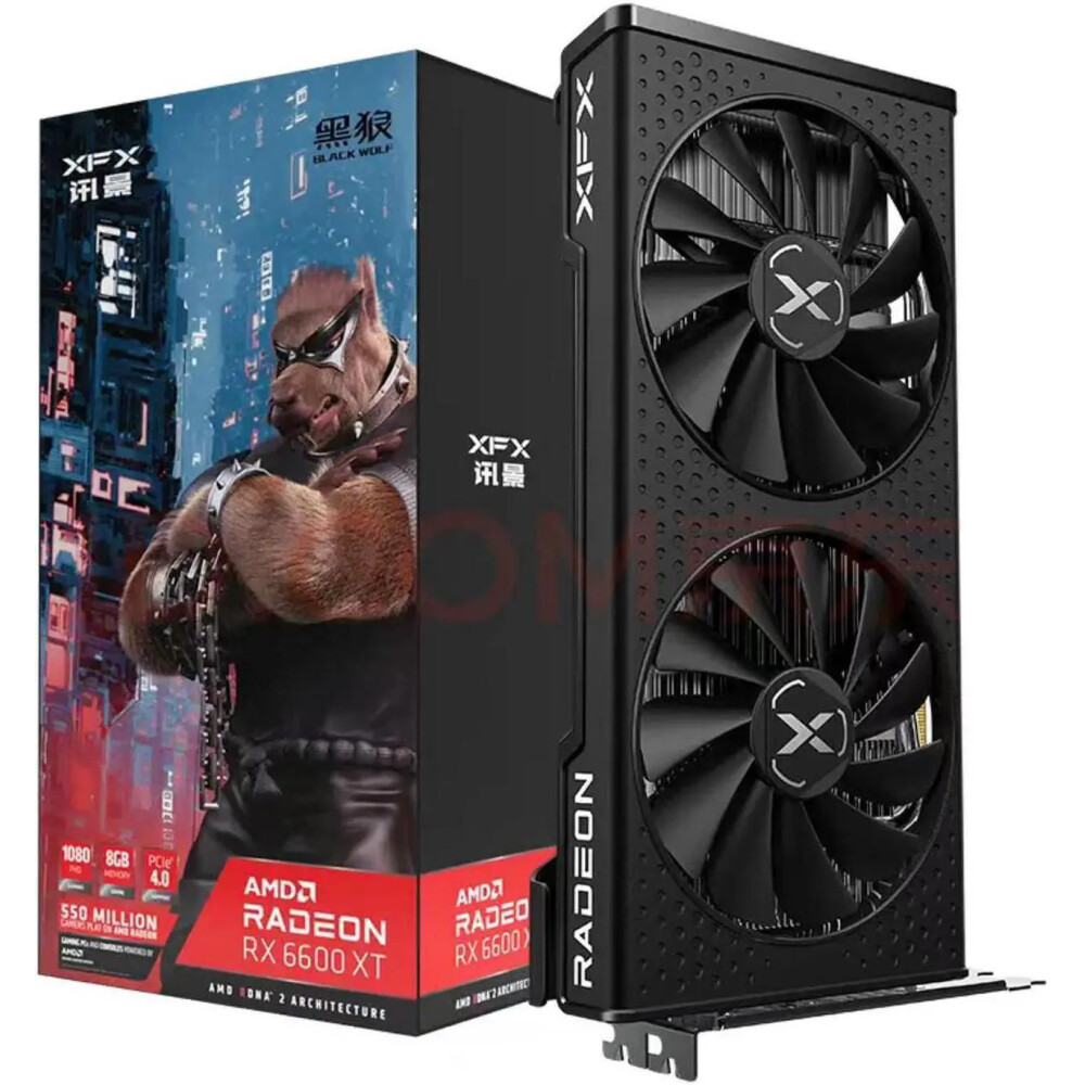 Tarjeta de video XFX Speedster SWFT210 Radeon RX 6600 XT 8GB - Imagen 1