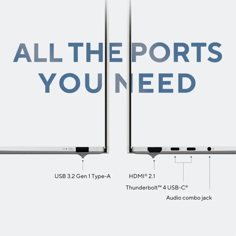 ASUS Zenbook S 14 14" 3K OLED Touch Laptop 120Hz – Intel Core Ultra 7 – 32GB DDR5 – 1TB SSD - White - Imagen 7