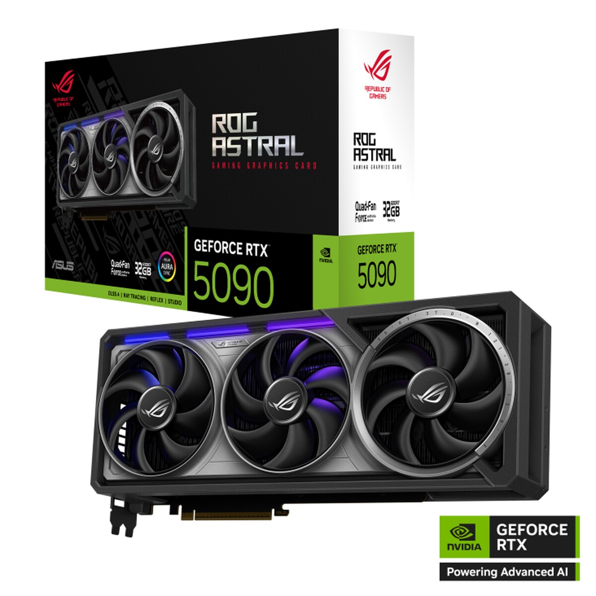 Tarjeta de video ASUS ROG Astral GeForce RTX 5090 32GB