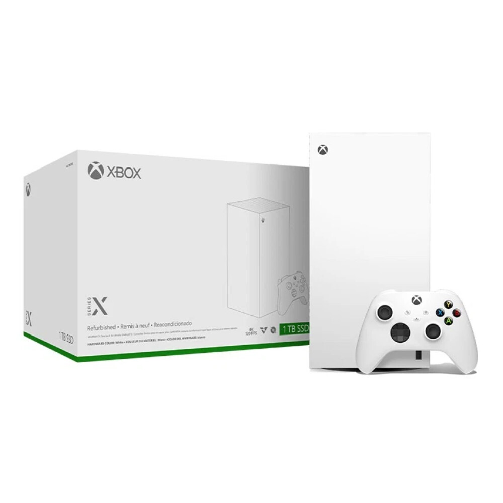 Microsoft Xbox Series X 1TB All Digital Robot White Reacondicionado - Imagen 1
