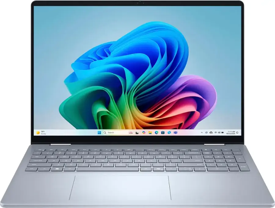 12751cbb-c091-40d6-9b49-92a17af3ba7a Dell Plus 2 in 1 16" 2K 60Hz Touch Screen – Intel Core Ultra 5 226V – 16GB DDR5 – 512GB SSD - Ice - Imagen 1