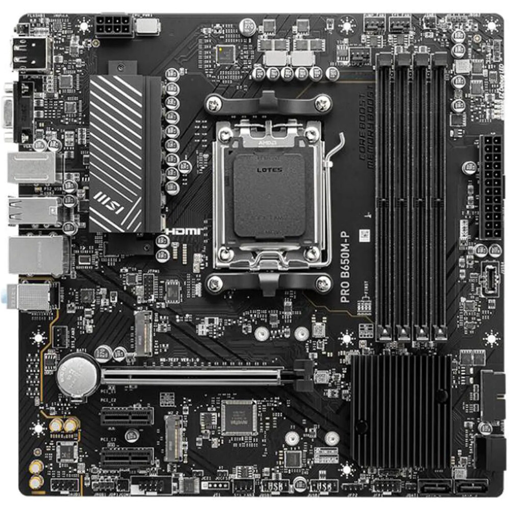 Motherboard MSI PRO B650M-P Socket AM5 Micro ATX - Imagen 3