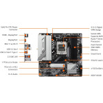 Motherboard GIGABYTE B650M GAMING PLUS WiFi Socket AM5 Micro ATX - Imagen 5