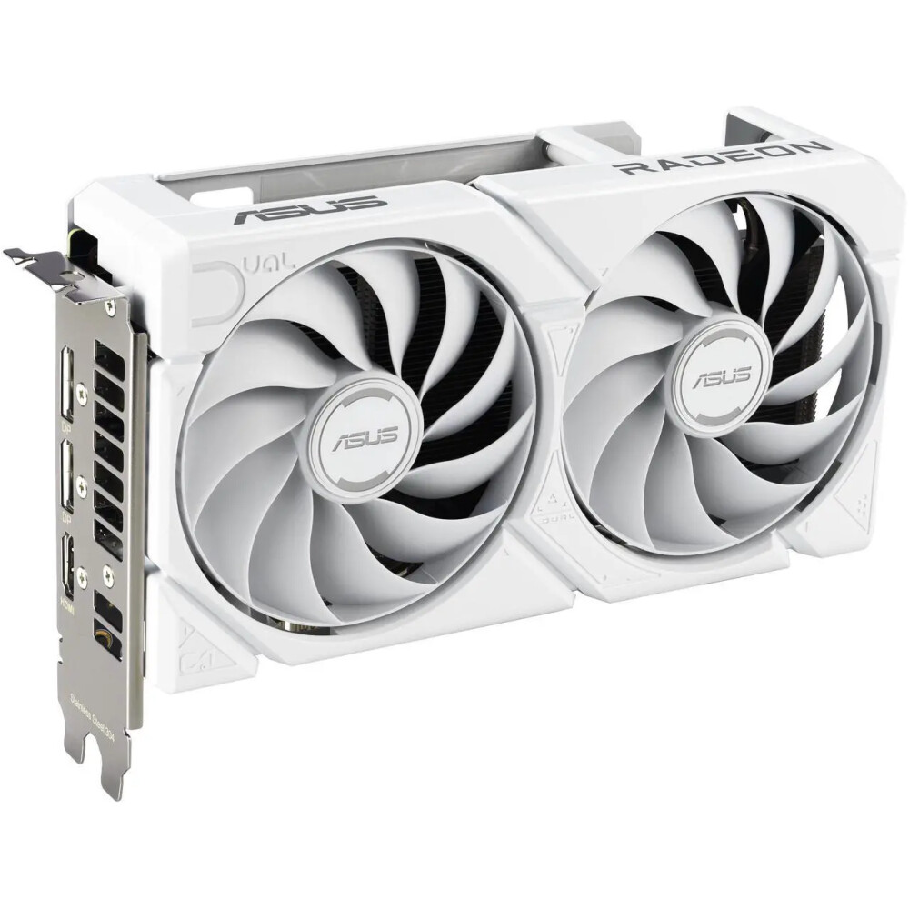 Tarjeta de video ASUS DUAL Radeon RX 9060 XT 16GB WHITE - Imagen 8