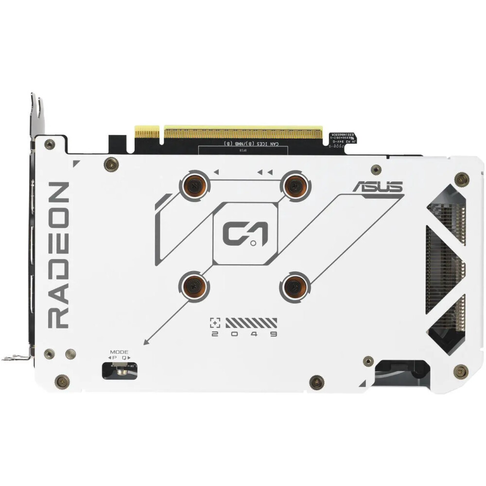 Tarjeta de video ASUS DUAL Radeon RX 9060 XT 16GB WHITE - Imagen 4