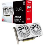 Tarjeta de video ASUS DUAL Radeon RX 9060 XT 16GB WHITE