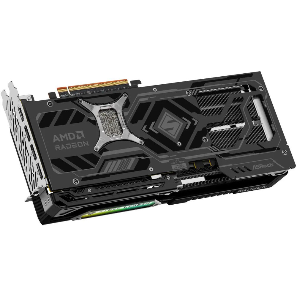 Tarjeta de video ASRock Steel Legend Radeon RX 9070 XT 16GB BLACK - Imagen 7