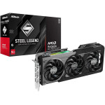 Tarjeta de video ASRock Steel Legend Radeon RX 9070 XT 16GB BLACK