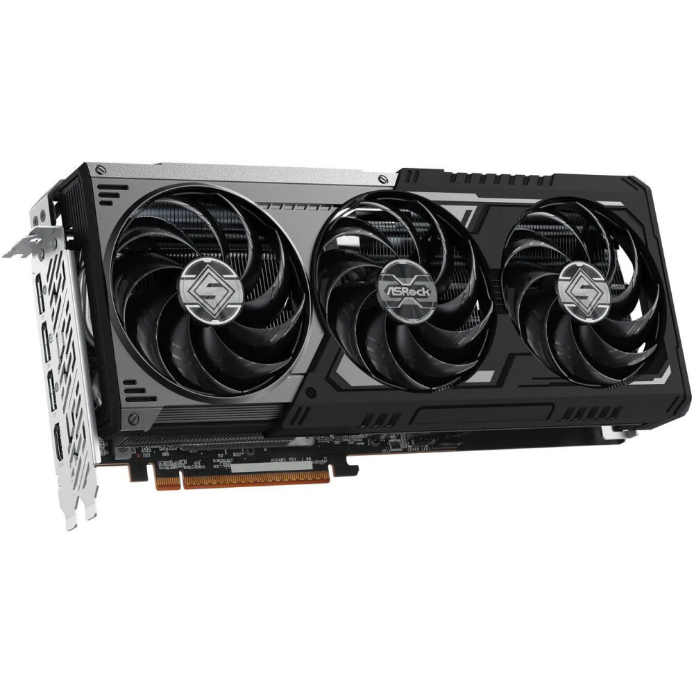 Tarjeta de video ASRock Steel Legend Radeon RX 9070 XT 16GB BLACK - Imagen 5