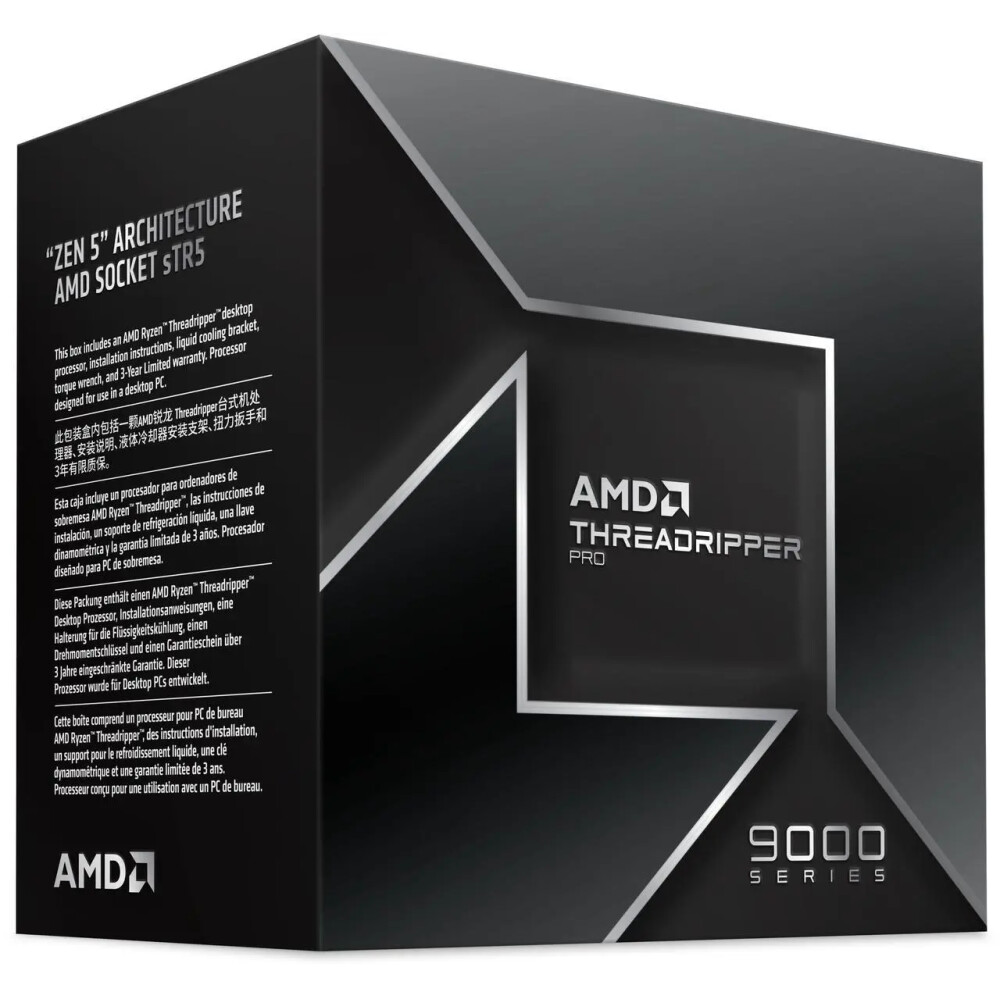 Procesador AMD Ryzen Threadripper PRO 9995WX – Zen 5 96-Core 2.5 GHz – Socket sTR5 – 350W - Imagen 3