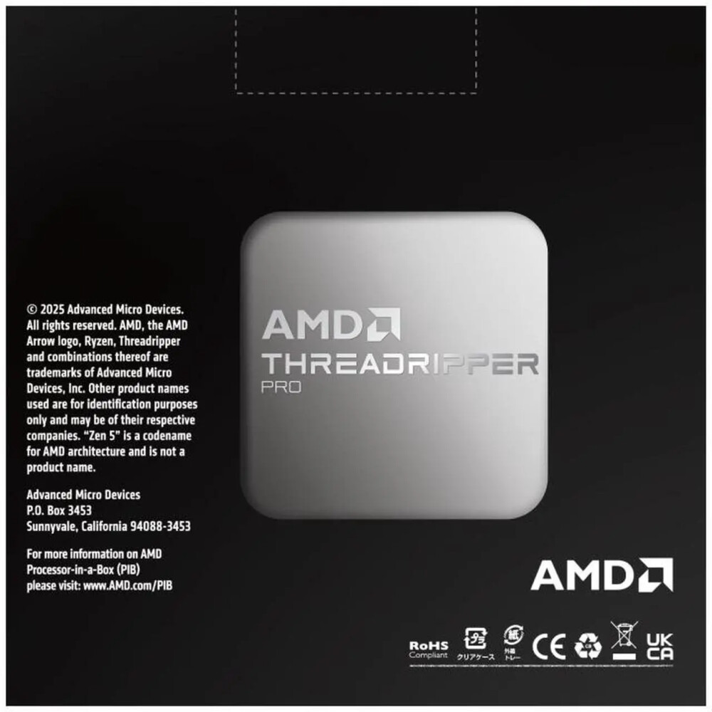 Procesador AMD Ryzen Threadripper PRO 9965WX – Zen 5 24-Core 4.2 GHz – Socket sTR5 – 350W - Imagen 4