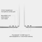 Dell XPS 16 16.3" 4K 90Hz –  Intel Core Ultra 9 185H  – NVIDIA GeForce RTX 4060 – 32GB DDR5 – 1TB SSD - Platinum - Imagen 2