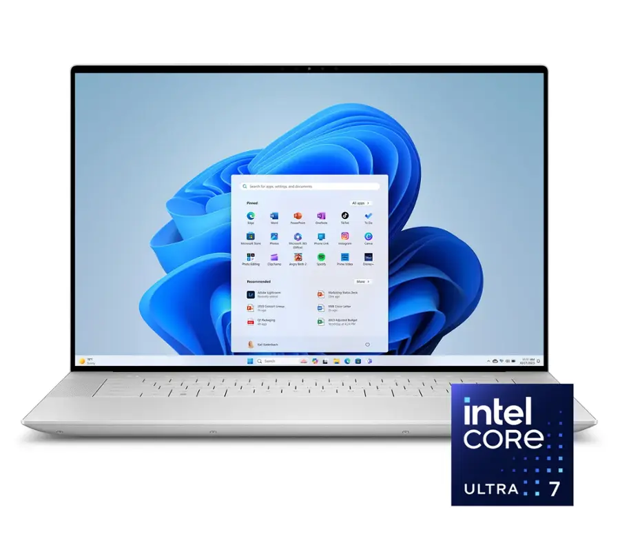 6575148cv17d Dell XPS 16 16.3" 120Hz – Intel Core Ultra 7 155H – NVIDIA GeForce RTX 4050 – 16GB DDR5 – 1TB SSD - Platinum - Imagen 1