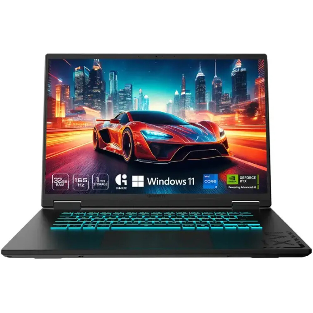 GIGABYTE GAMING A16 16" WUXGA 165 Hz – Intel Core i7-13620H – 32GB DDR5 – NVIDIA GeForce RTX 5060 8GB – 1TB SSD - Imagen 1