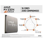Procesador AMD Ryzen 9 5950X – Zen 3 16-Core 3.4 GHz – Socket AM4 – 105W - Imagen 7