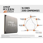 Procesador AMD Ryzen 9 5950X – Zen 3 16-Core 3.4 GHz – Socket AM4 – 105W - Imagen 7