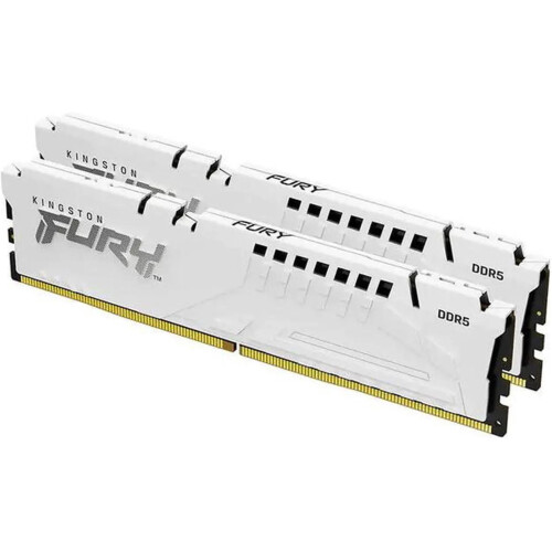 Memoria RAM Kingston FURY Beast White 64GB (2 x 32GB) 288-Pin DDR5 6000 MHz CL36