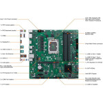 Motherboard ASUS Pro Q670M-C-CSM Socket LGA1700 Micro ATX - Imagen 2