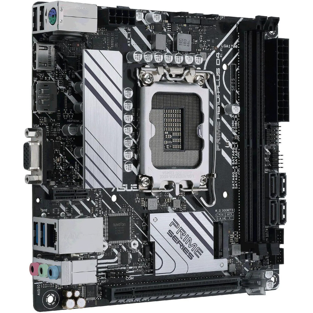 Motherboard ASUS PRIME H610I-PLUS D4-CSM Socket LGA 1700 Mini ITX - Imagen 3