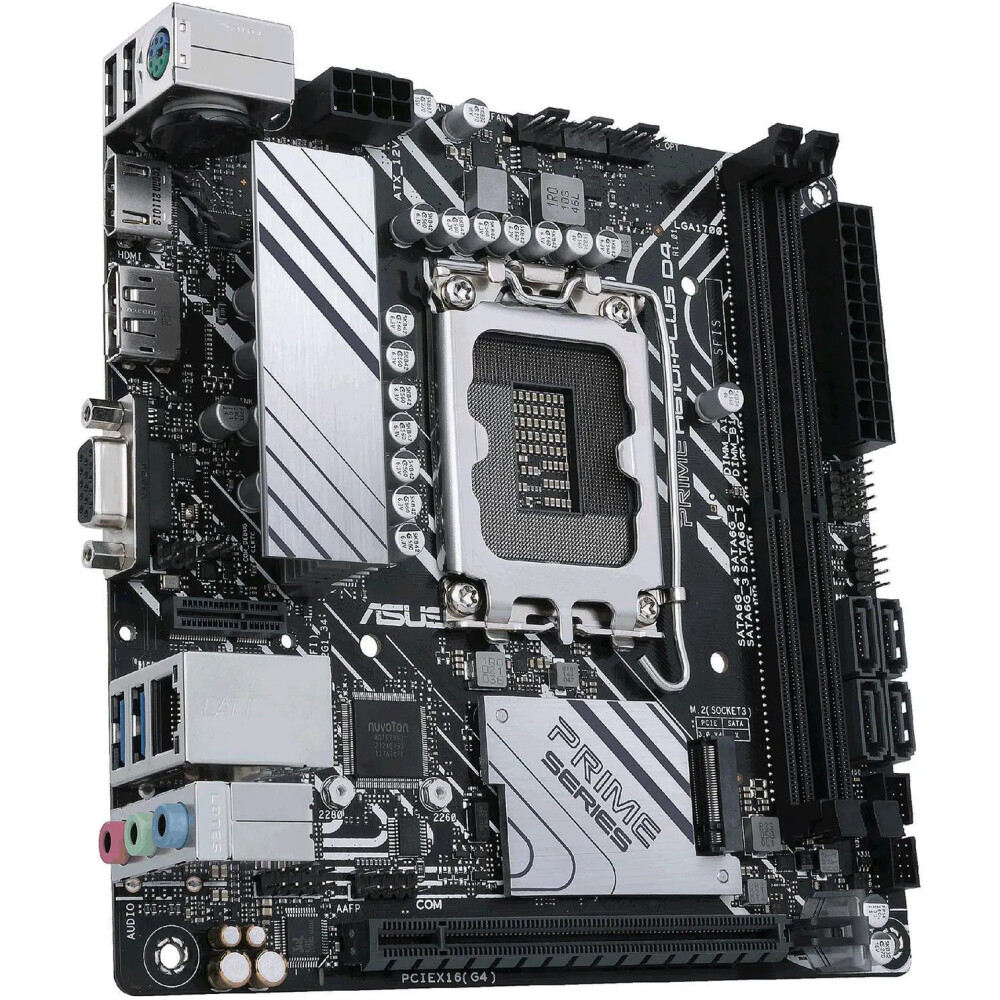 Motherboard ASUS PRIME H610I-PLUS D4-CSM Socket LGA 1700 Mini ITX - Imagen 4