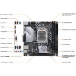 Motherboard ASUS PRIME H610I-PLUS D4-CSM Socket LGA 1700 Mini ITX - Imagen 2