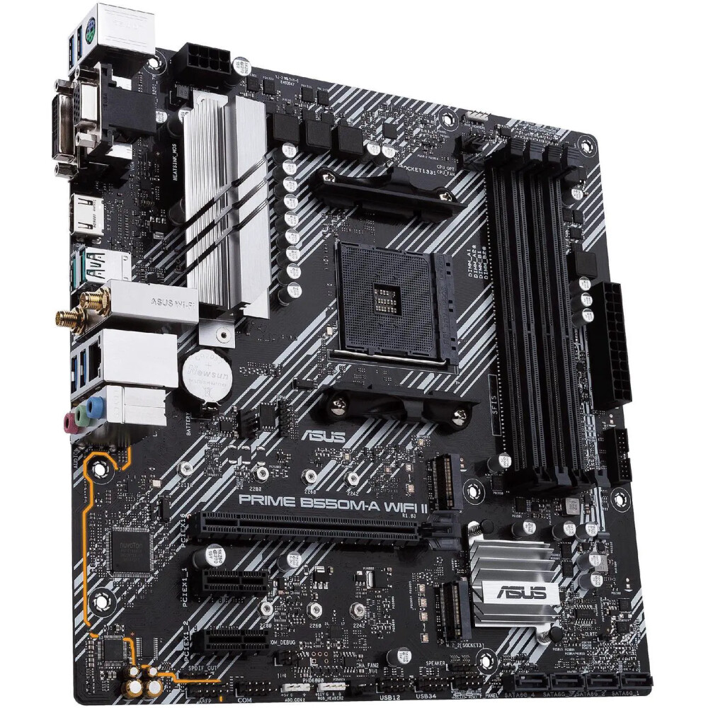 Motherboard ASUS PRIME B550M-A WIFI II Socket AM4 Micro ATX - Imagen 4