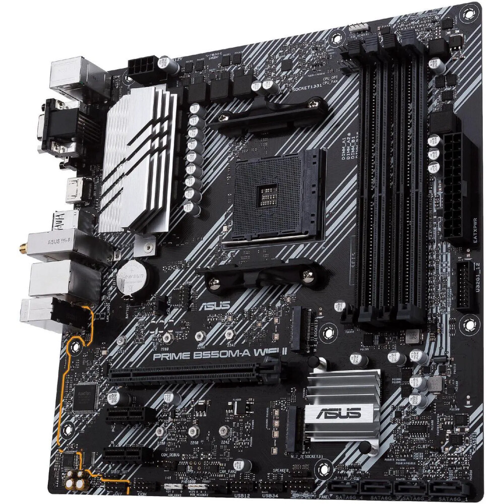 Motherboard ASUS PRIME B550M-A WIFI II Socket AM4 Micro ATX - Imagen 3