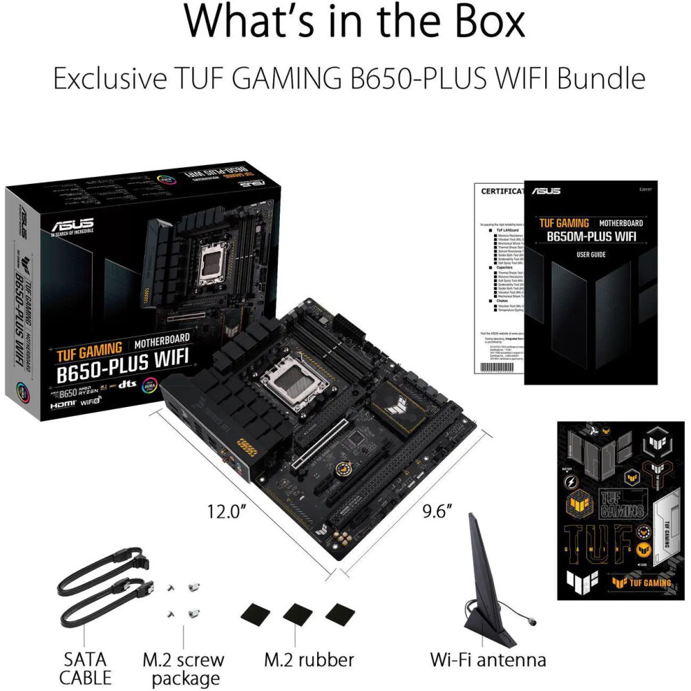 Motherboard ASUS TUF GAMING B650-PLUS WIFI Socket AM5 ATX - Imagen 6
