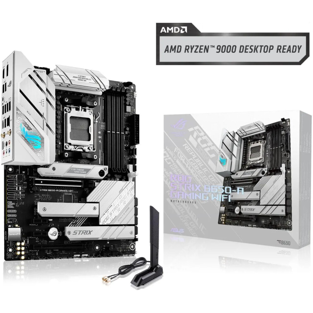 Motherboard ASUS ROG STRIX B650-A Gaming WiFi AM5 ATX - Imagen 1