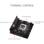 Motherboard ASUS ROG STRIX B650E-I GAMING WIFI AM5 Mini ITX - Imagen 3