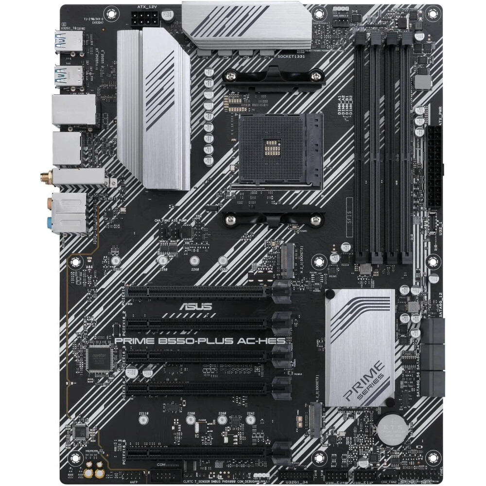 Motherboard ASUS PRIME B550-PLUS AC-HES Socket AM4 ATX - Imagen 2