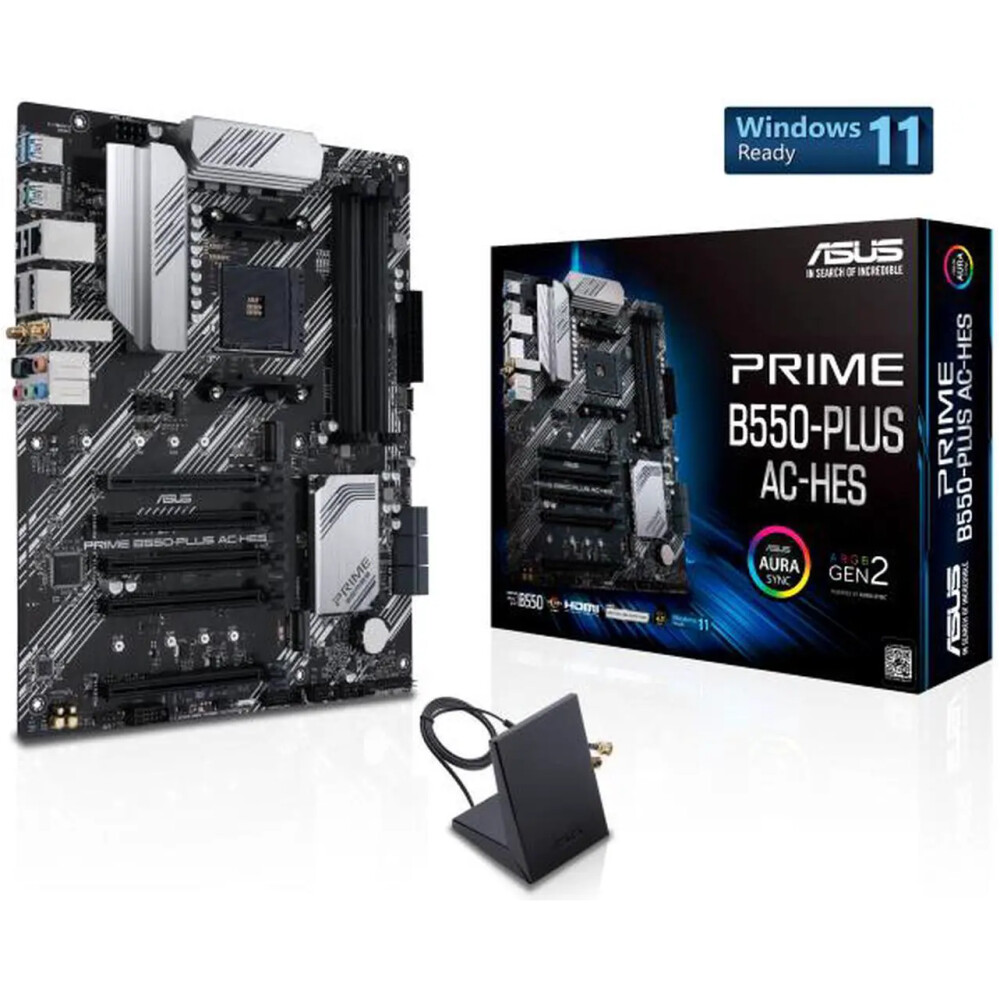 Motherboard ASUS PRIME B550-PLUS AC-HES Socket AM4 ATX - Imagen 1
