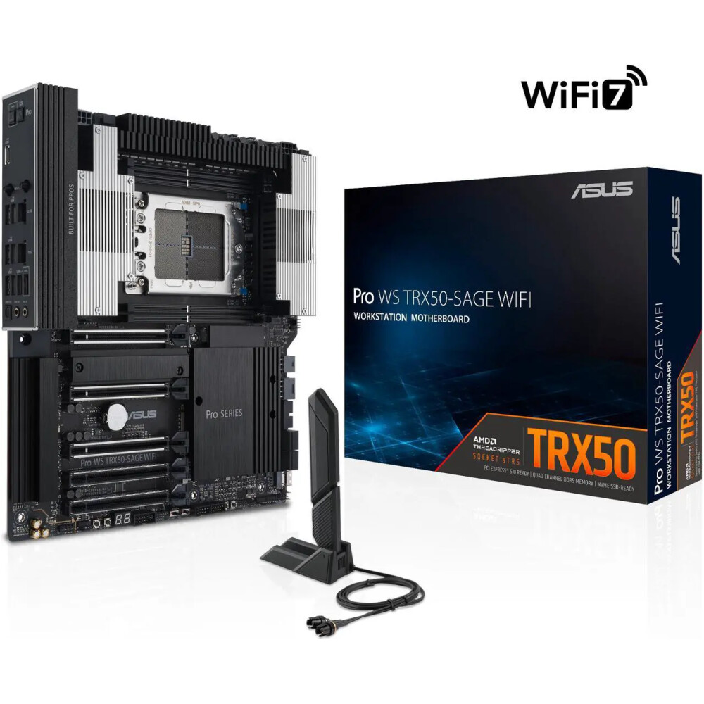 Motherboard ASUS Pro WS TRX50-SAGE WIFI Socket sTR5 CEB - Imagen 1