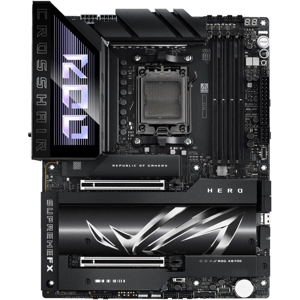 Motherboard ASUS ROG CROSSHAIR X870E HERO Socket AM5 ATX - Imagen 2